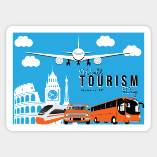 World Tourism Day Sticker